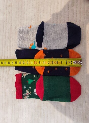 3 adet erkek bebek corabi 21 numara  - Görsel 6