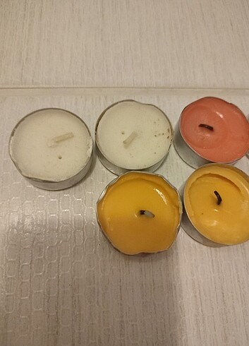 Beden çeşitli Renk İkea kokulu tea light mum