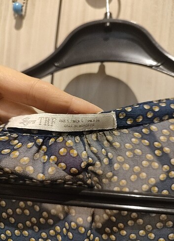 s Beden Zara transparan gömlek