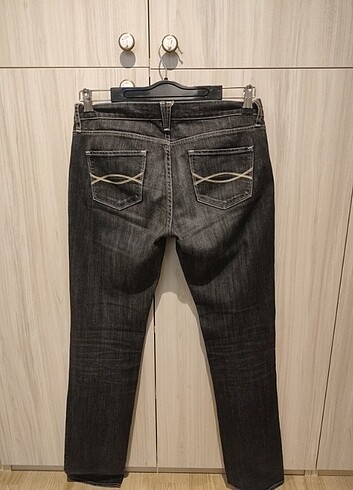 Abercrombie & Fitch Abercrombie Fitch siyah kot pantolon
