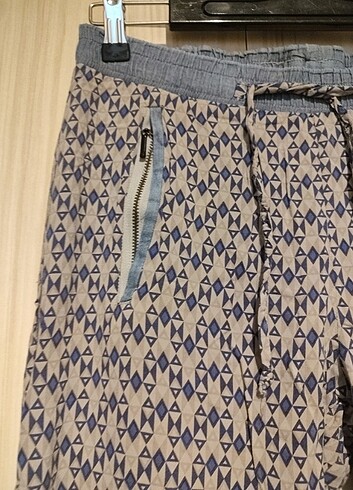 Yazlık tiril şalvar pantolon  - Görsel 3