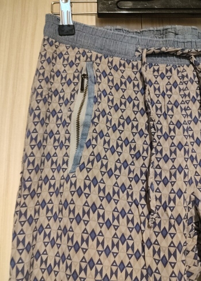 Yazlık tiril şalvar pantolon  - Görsel 3