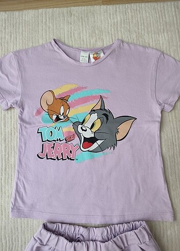LC Waikiki Tom ve jerry şortlu alt üst takım