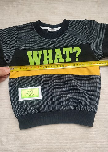 Erkek Çocuk Gri Sweatshirt ve Eşofman Takımı - Görsel 7