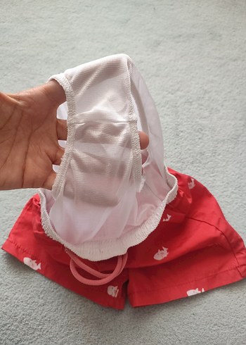 12-18 ay Kırmızı Erkek Şort mayo - Görsel 6