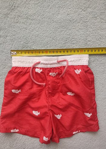 12-18 ay Kırmızı Erkek Şort mayo - Görsel 8