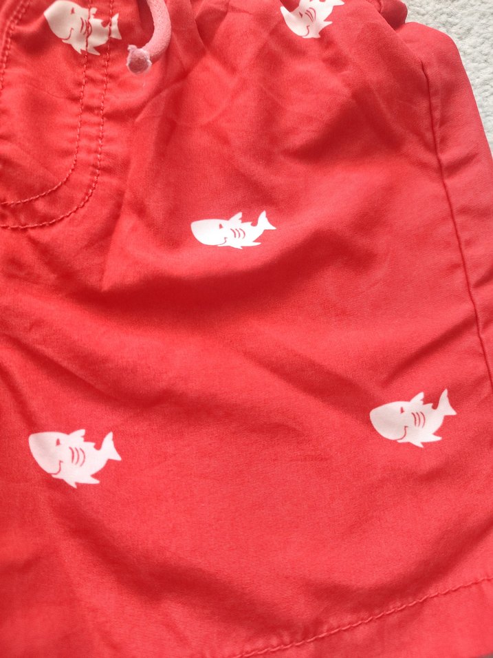 12-18 ay Kırmızı Erkek Şort mayo - Görsel 2