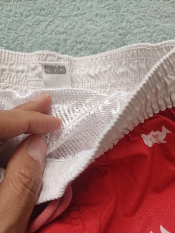 12-18 ay Kırmızı Erkek Şort mayo - Görsel 5