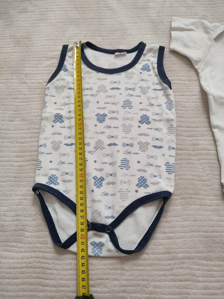 Erkek Bebek Pamuklu Kolsuz Body - Görsel 5