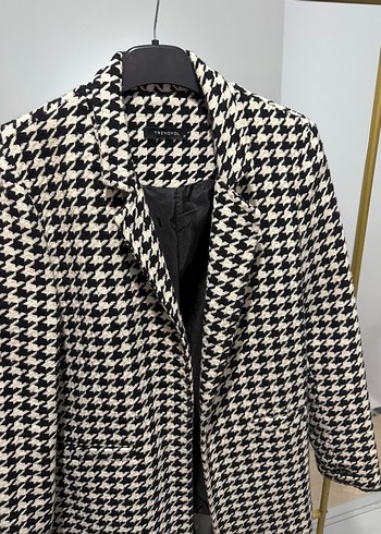 Düğmeli Regular Fit Kadın Midi Blazer