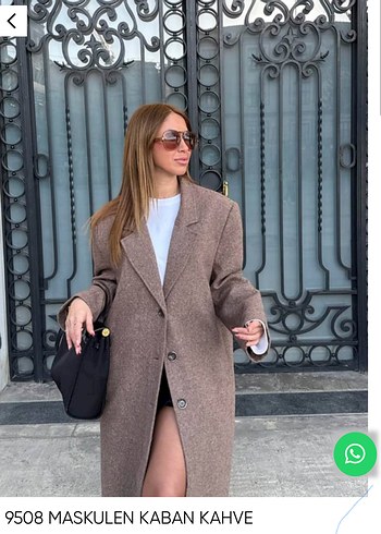 universal Beden kahverengi Renk Bej Kadın Kemerli Yün Blazer Ceket