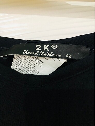 2K Siyah kumaş pantolon