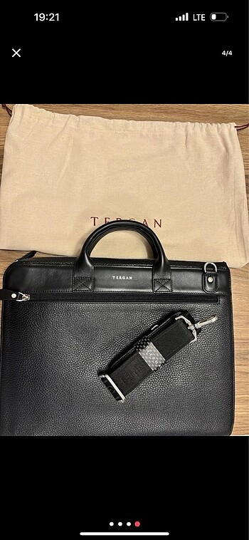  Beden siyah Renk Tergan Marka Laptop & Evrak çantası