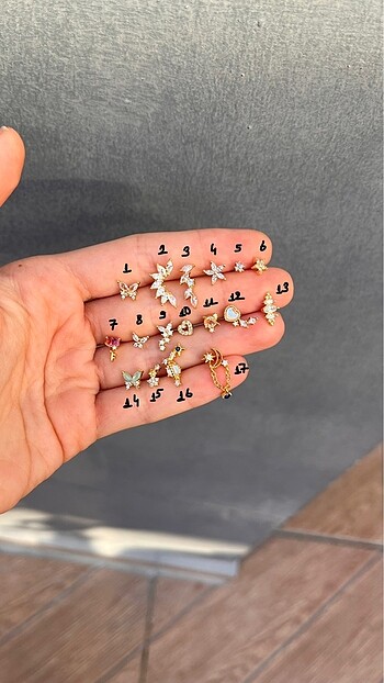 Cerrahi Çelik piercing
