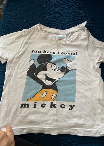 Sarı Çizgili Erkek Çocuk Kısa Kollu Tişört - Görsel 5