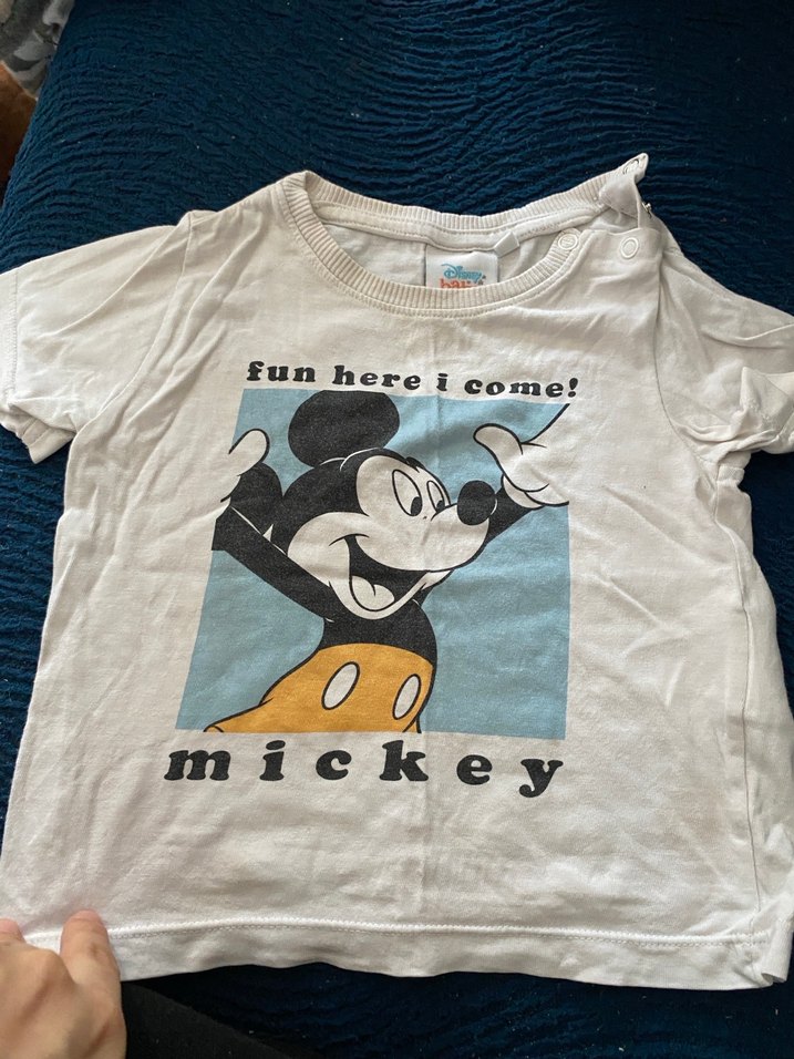 Sarı Çizgili Erkek Çocuk Kısa Kollu Tişört - Görsel 5