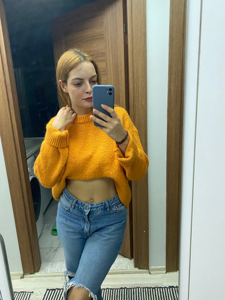 Turuncu Kazak - Görsel 2