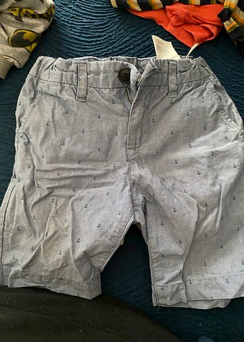 Düğmeli Pamuklu Erkek Çocuk Şortu - Görsel 3