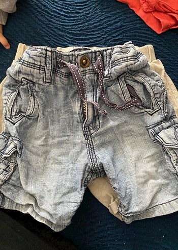 Düğmeli Pamuklu Erkek Çocuk Şortu - Görsel 2