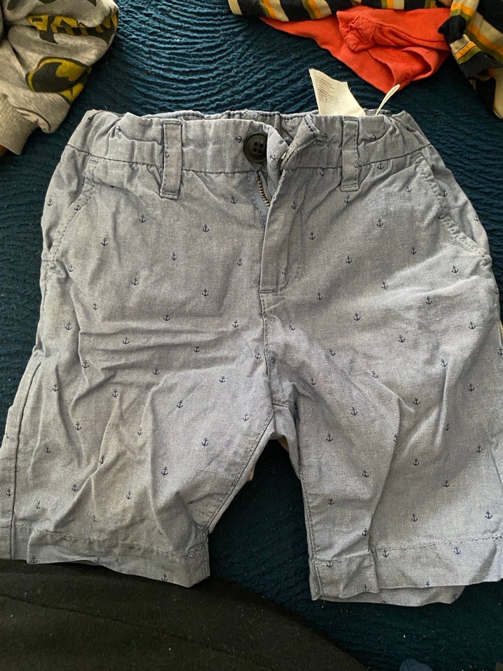 Düğmeli Pamuklu Erkek Çocuk Şortu - Görsel 3