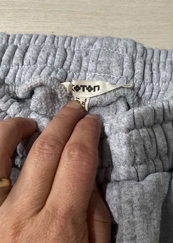 Koton Gri Rahat Kesim Kadın Eşofman Altı