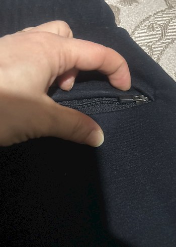 Siyah Rahat Kesim erkek Eşofman Altı - Görsel 6