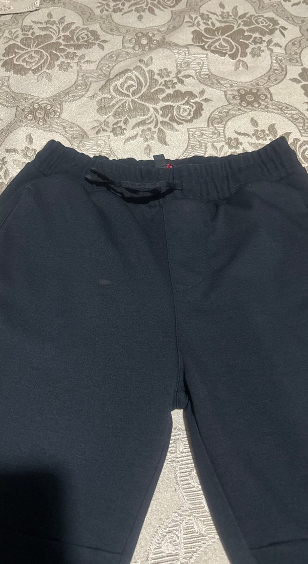 Siyah Rahat Kesim erkek Eşofman Altı - Görsel 3