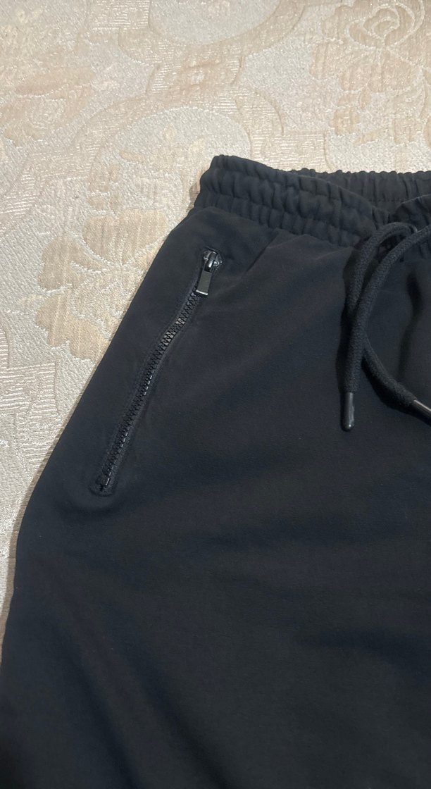 Erkek Siyah Rahat Outdoor Eşofman Altı - Görsel 2