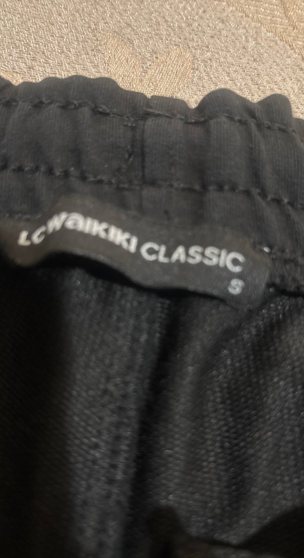 Erkek Siyah Rahat Outdoor Eşofman Altı - Görsel 4