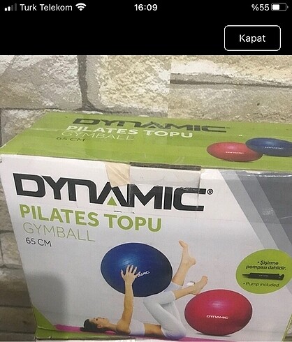 Pilates topu