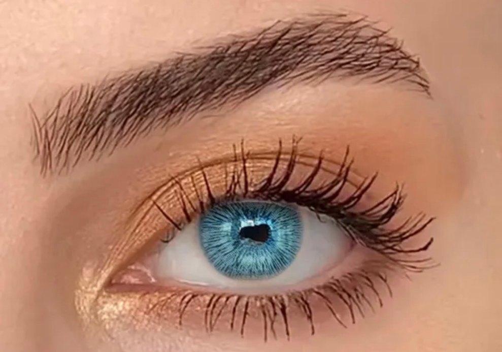 Kontaks len s hiç açılmamış kutulu Holywood Blue - Görsel 2