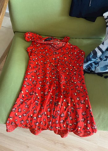 s Beden çeşitli Renk Etek ve bluz takım