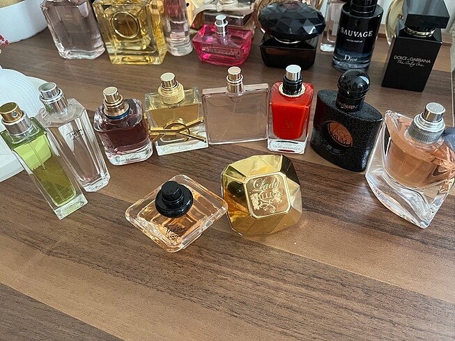 30 ml orijinal parfümlerim