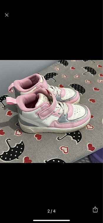 27 Beden pembe Renk H&M kız çocuk ayakkabı