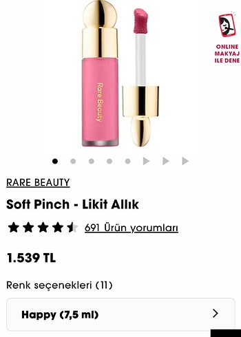 Beden Renk Rare Pastel Pembe Allık