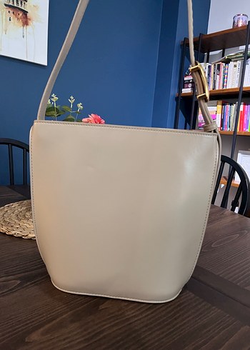 Gold tokalı zara kol çantası - Görsel 3