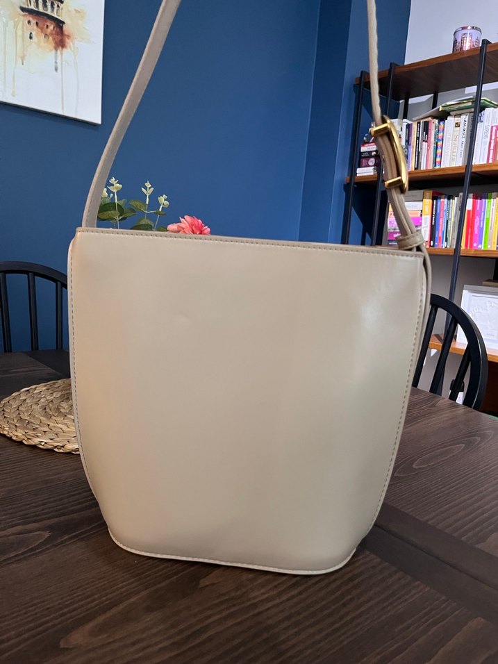 Gold tokalı zara kol çantası - Görsel 3