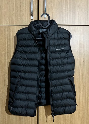 Siyah Erkek Fermuarlı Yelek - Görsel 2