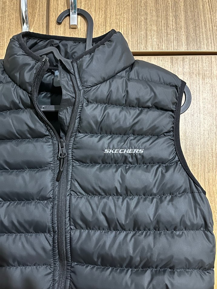 Siyah Erkek Fermuarlı Yelek - Görsel 4