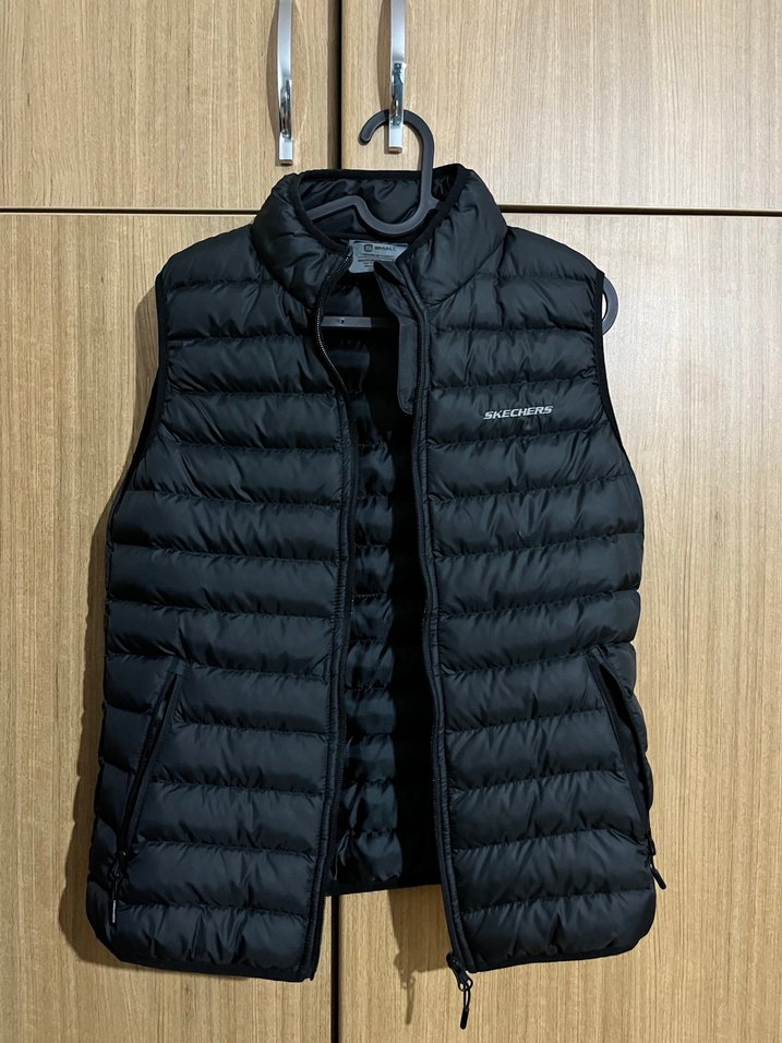 Siyah Erkek Fermuarlı Yelek - Görsel 2