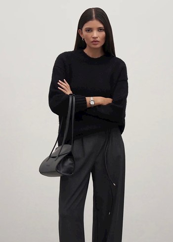 Yün karışımlı kazak - Görsel 2