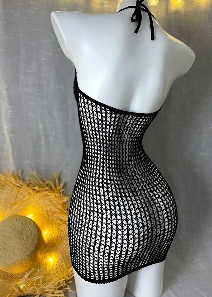 Fileli Plaj elbisesi - Görsel 2