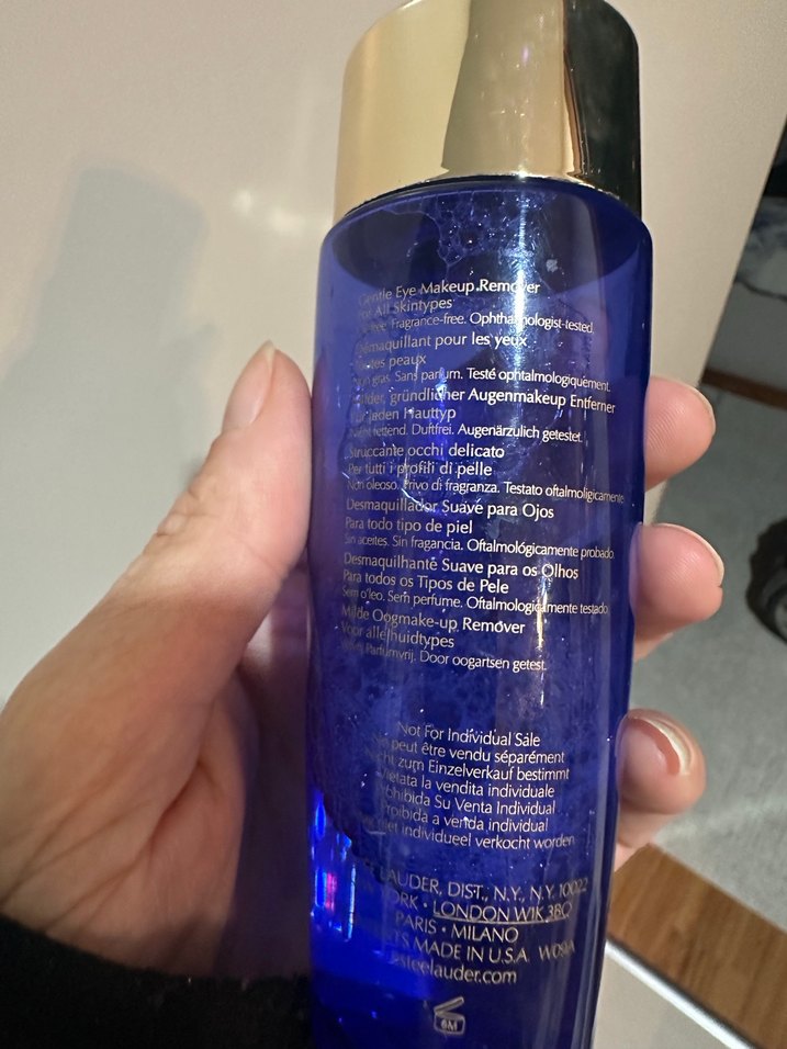 Estee lauder göz Makyaj Temizleyicisi boş şişesi - Görsel 3