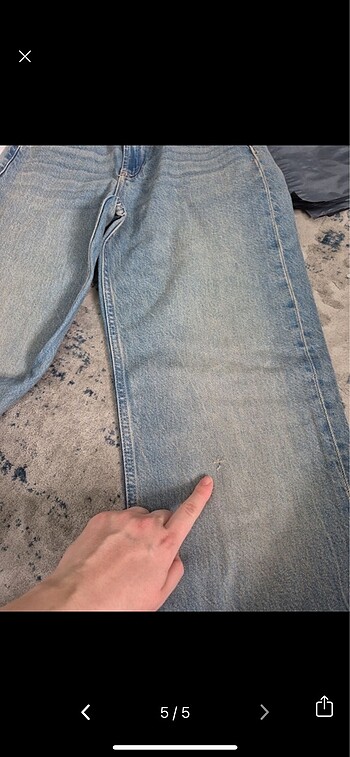 m Beden mavi Renk Zara jean