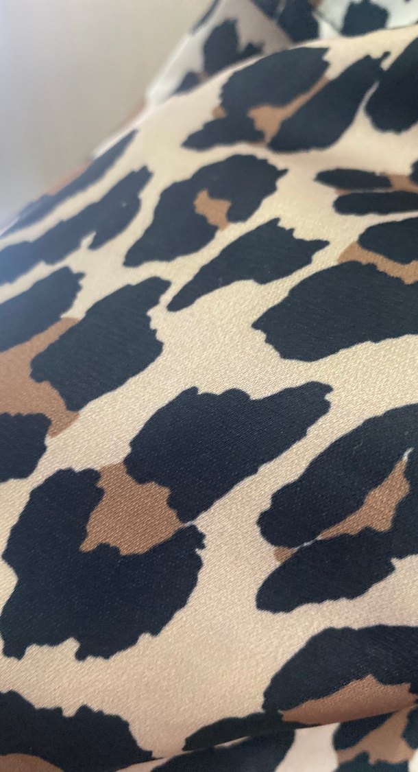 Leopar Desenli Kısa Kadın Elbise - Görsel 4