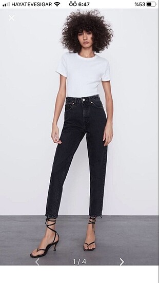 Zara mom jean