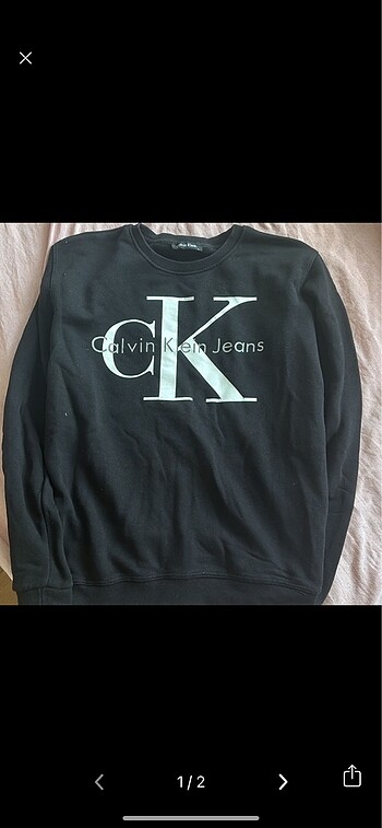 calvin klein siyah sweatshirt hoodie