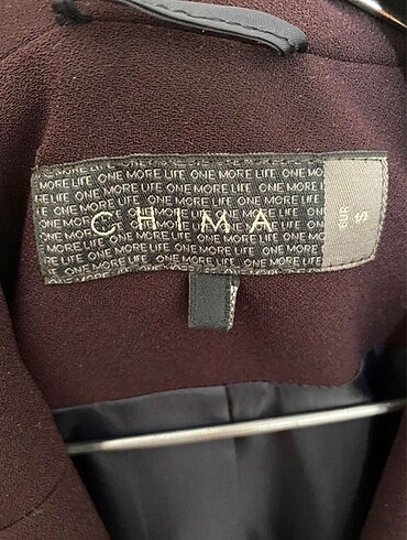 36 Beden mor Renk Chima blazer ceket ve pantolon takım