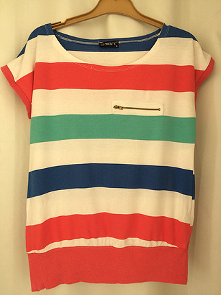 Diğer Cizgili tshirt