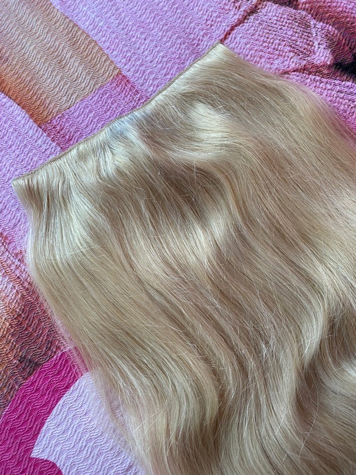 Gerçek Saç Yarım Ay Postiş - Görsel 2